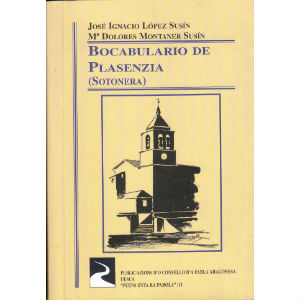 Bocabulario dePlasenzia (Sotonera). J. I. López Susín